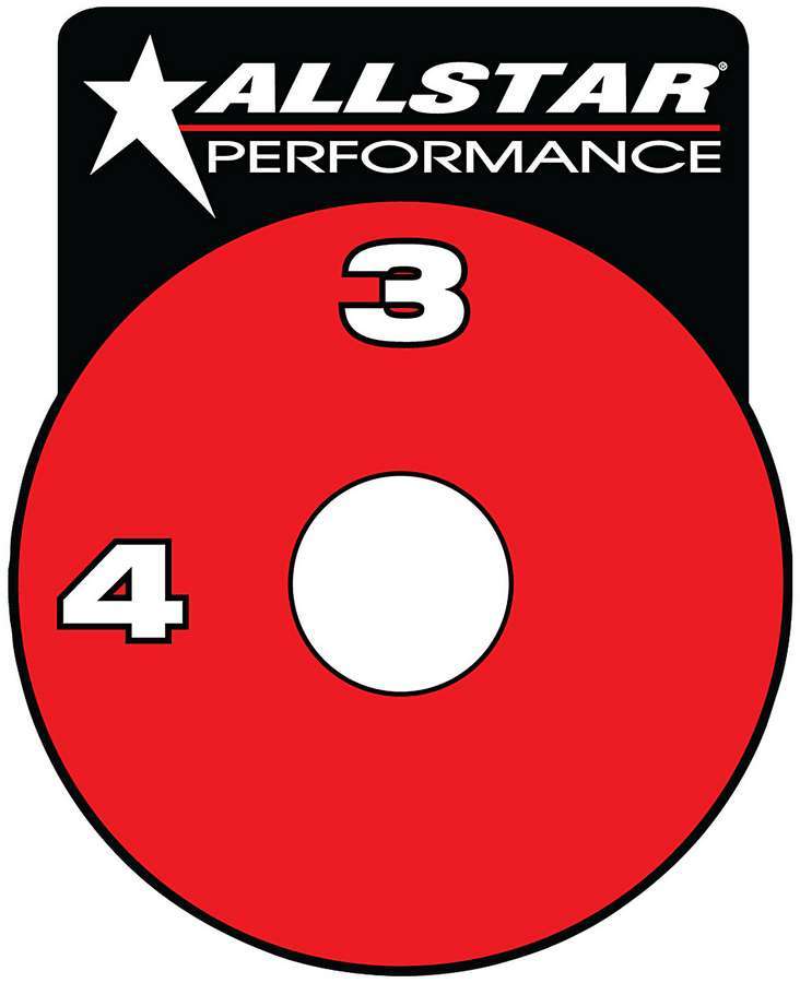 ALLSTAR PERFORMANCE 48011 - RF Brake Shut-Off Valve Decal image