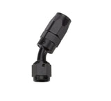 Reusable Hose End Black 30 Deg Elbow -6