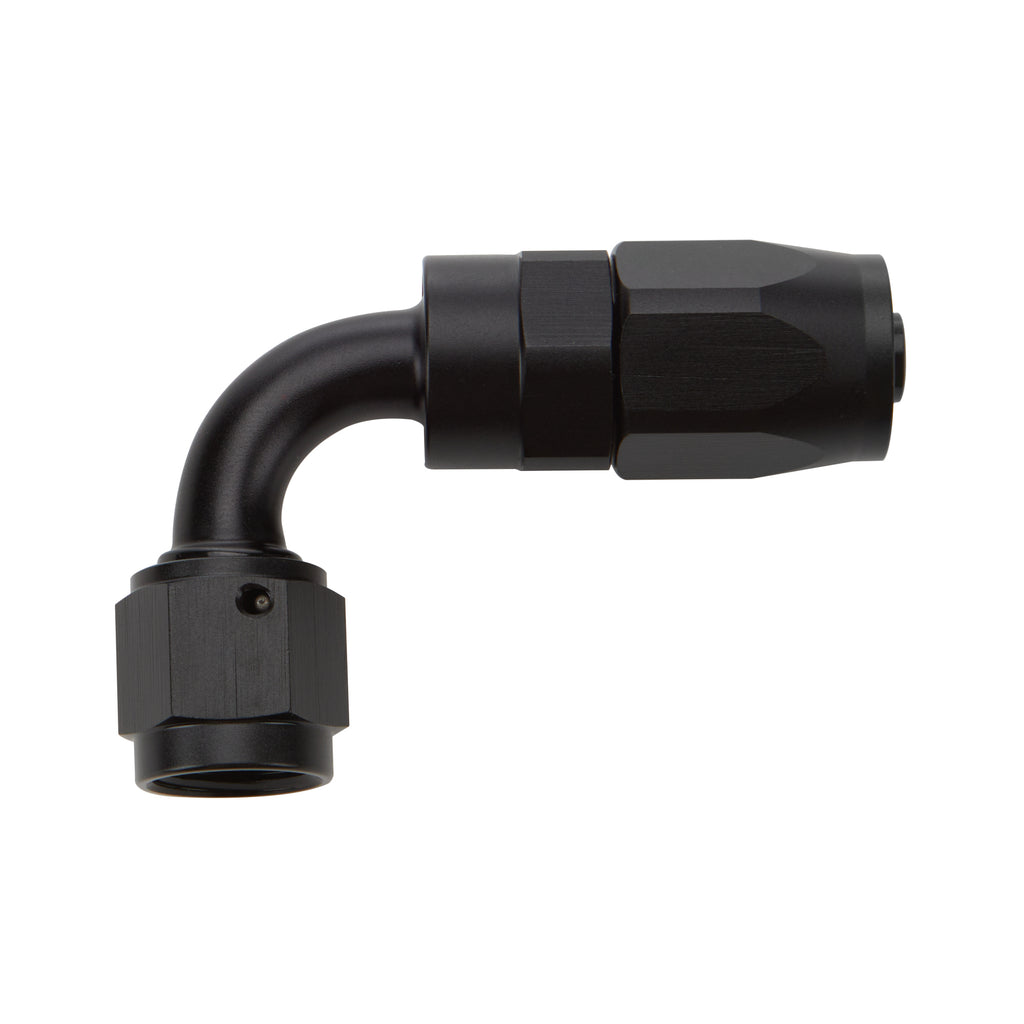 ALLSTAR PERFORMANCE 49353 - Reusable Hose End Black 90 Deg Elbow -8 image