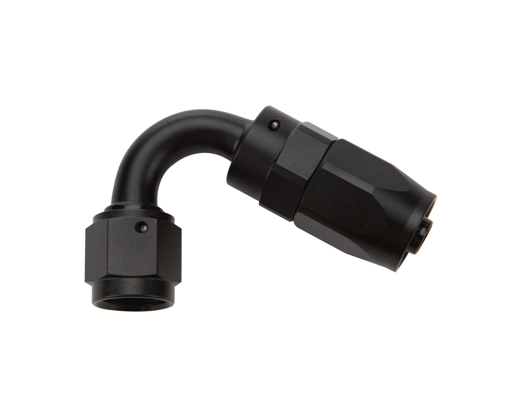 ALLSTAR PERFORMANCE 49362 - Reusable Hose End Black 120 Deg Elbow -6 image