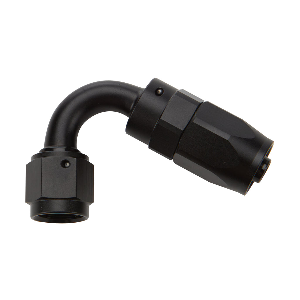 ALLSTAR PERFORMANCE 49363 - Reusable Hose End Black 120 Deg Elbow -8 image