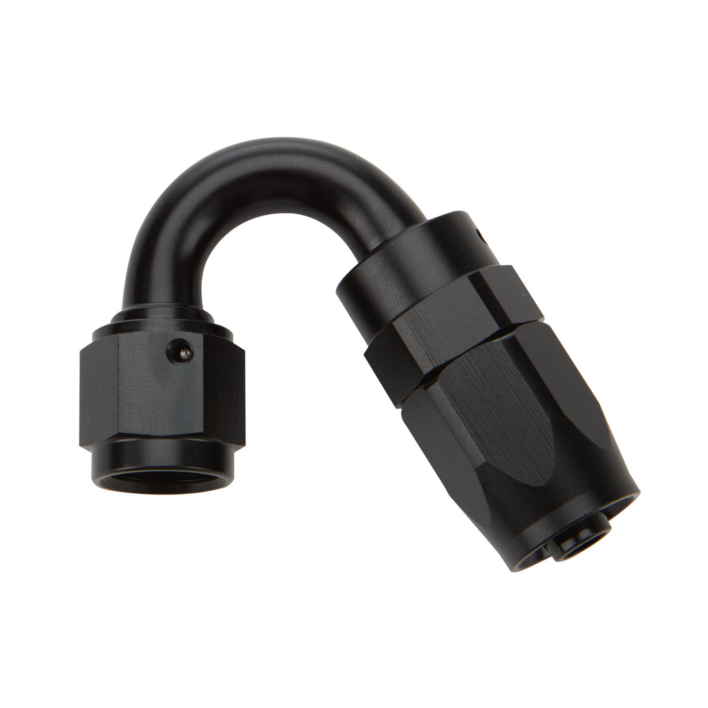 ALLSTAR PERFORMANCE 49373 - Reusable Hose End Black 150 Deg Elbow -8 image