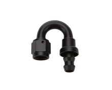 Load image into Gallery viewer, ALLSTAR PERFORMANCE 49482 - Pushlock Hose End Black 180 Deg Elbow -6 image