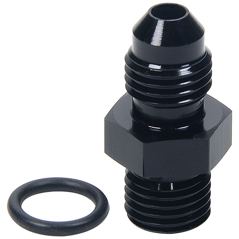 ALLSTAR PERFORMANCE 49831 - AN Flare To ORB Adapter 7/16-20 (-4) to -4 image