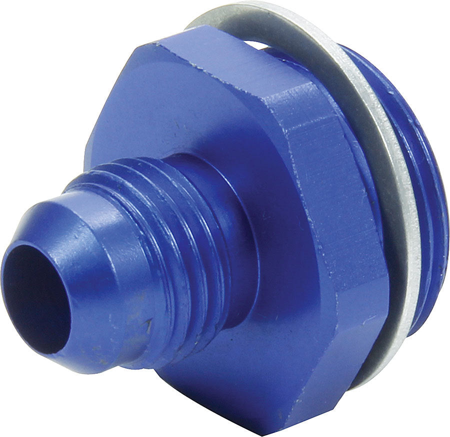 ALLSTAR PERFORMANCE 50894 - Carb Fitting w/washer 7/8-20 to -6 Male Blue image