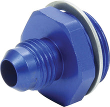 Load image into Gallery viewer, ALLSTAR PERFORMANCE 50894 - Carb Fitting w/washer 7/8-20 to -6 Male Blue image