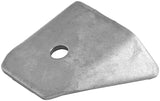 Gusset Tabs 25pk Flat Mount 1/4in Hole