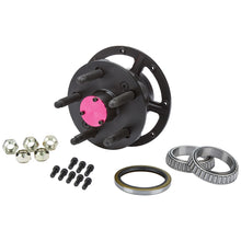 Load image into Gallery viewer, ALLSTAR PERFORMANCE 68807 - 5x4.75 Rear Hub Kit Steel 2.5 image