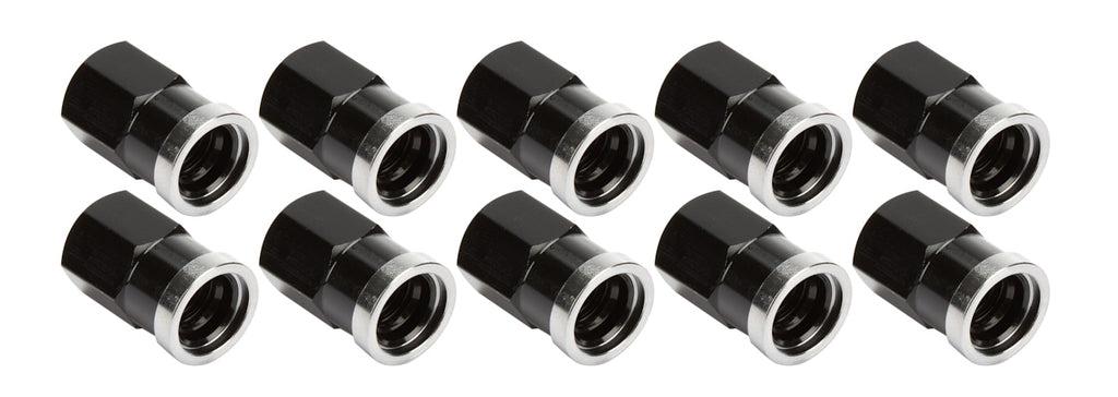 ALLSTAR PERFORMANCE 72058 - QC Cover Nuts Short Black 10pk image