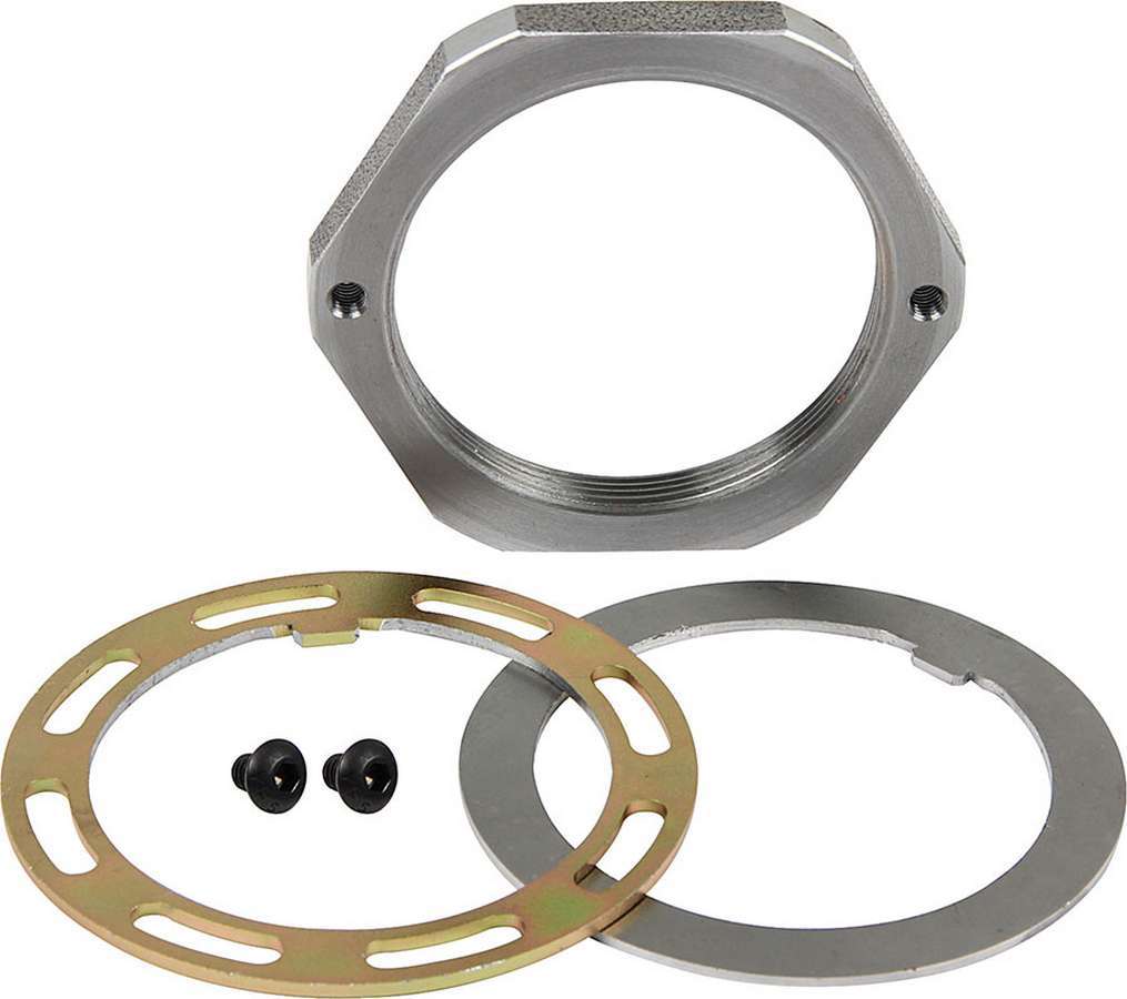 ALLSTAR PERFORMANCE 72173 - Spindle Nut Kit 2.5 Pin Steel RH Thread image