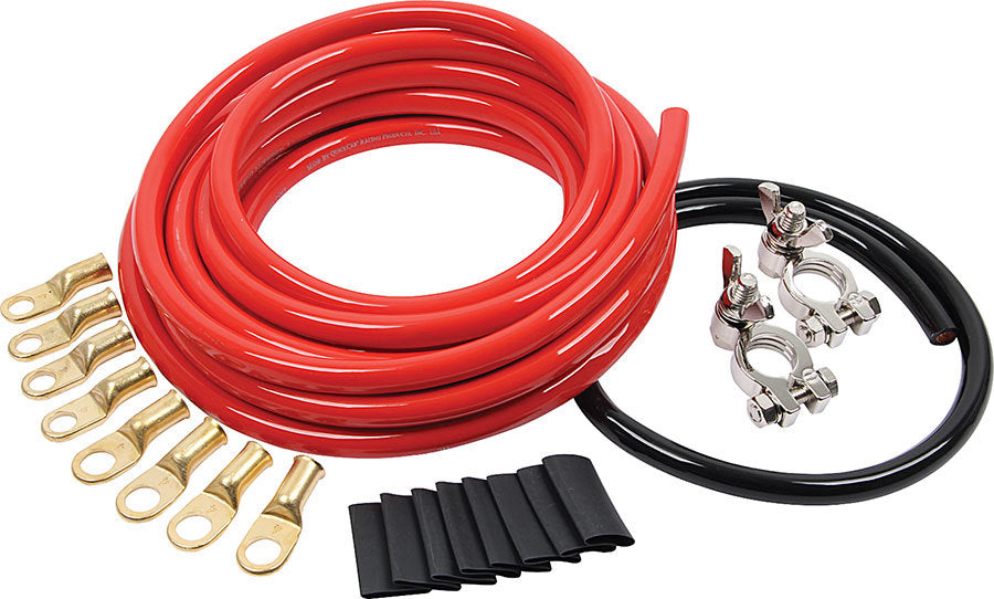 ALLSTAR PERFORMANCE 76110 - Battery Cable Kit 2 Gauge 1 Battery image