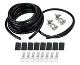 Battery Cable Kit 4 Ga. 1 Battery All Black