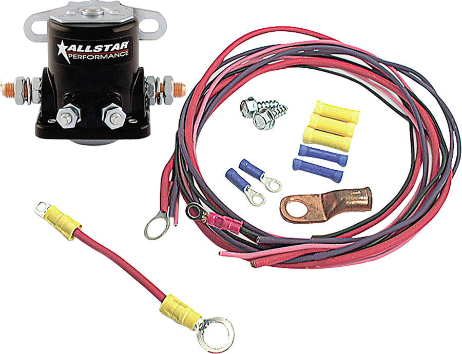 ALLSTAR PERFORMANCE 76202 - Solenoid And Wiring Kit  image