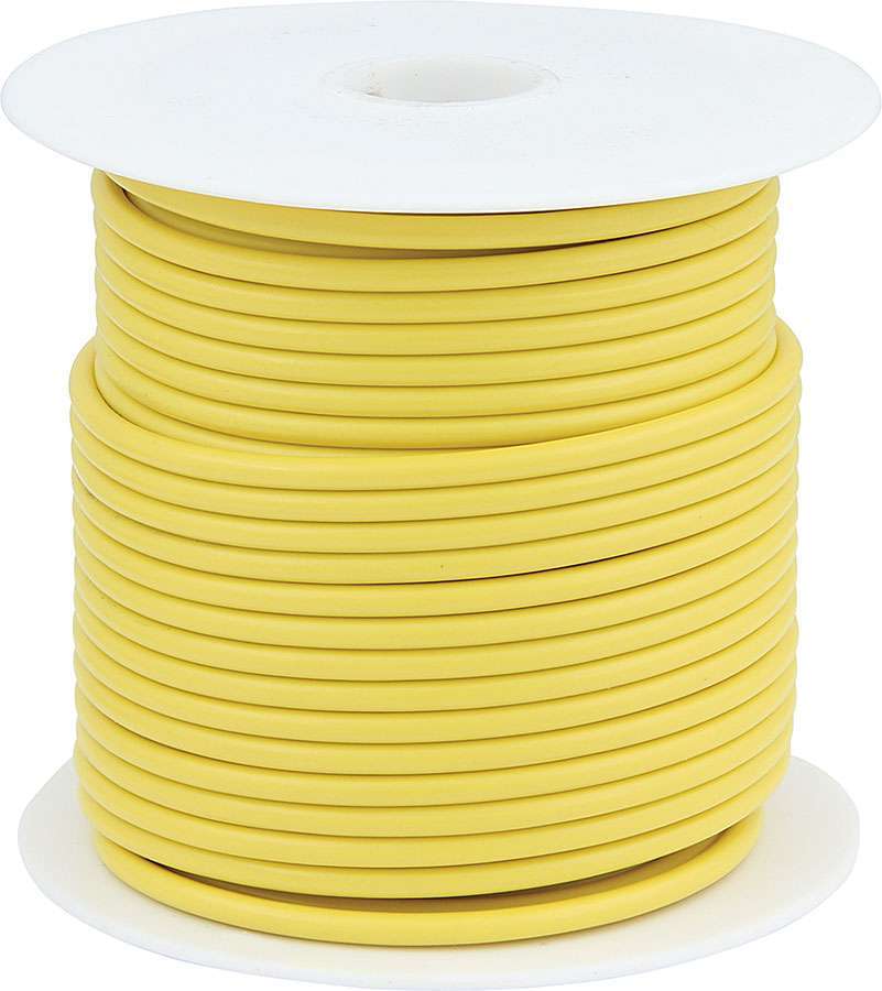 ALLSTAR PERFORMANCE 76554 - 14 AWG Yellow Primary Wire 100ft image