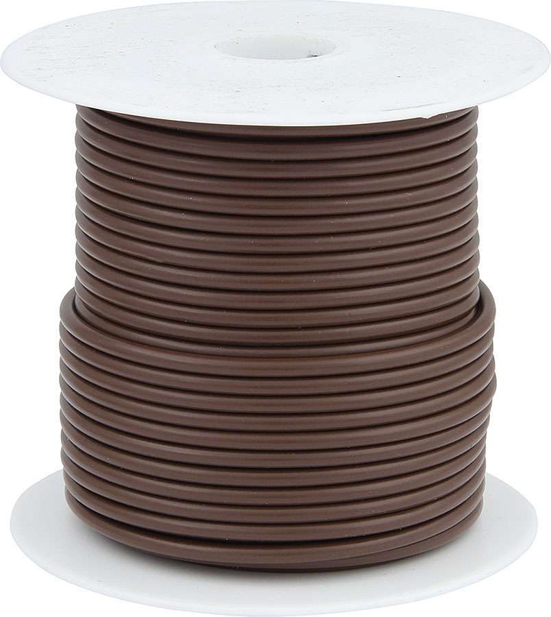 ALLSTAR PERFORMANCE 76555 - 14 AWG Brown Primary Wire 100ft image