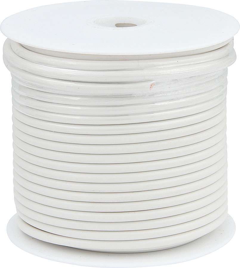 ALLSTAR PERFORMANCE 76567 - 12 AWG White Primary Wire 100ft image