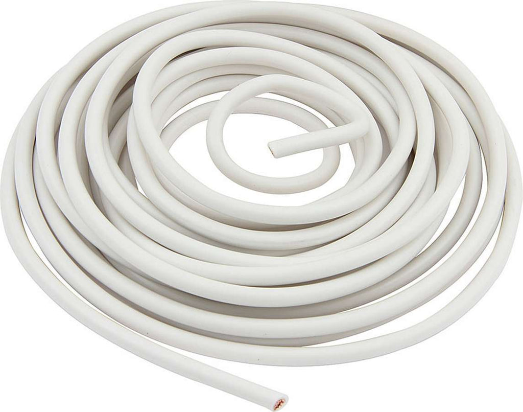 ALLSTAR PERFORMANCE 76572 - 10 AWG White Primary Wire 10ft image