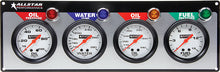 Load image into Gallery viewer, ALLSTAR PERFORMANCE 80093 - 4 Gauge Panel ALL OP/WT/OT/FP image