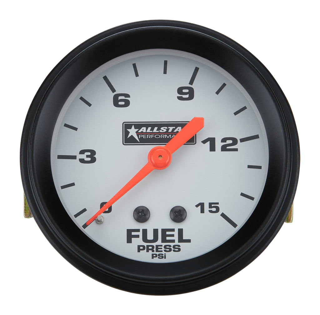 ALLSTAR PERFORMANCE 80098 - Fuel Pressure Gauge 0-15PSI 2-5/8in image