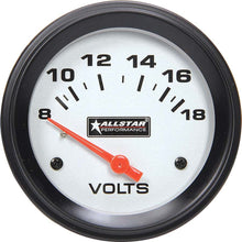 Load image into Gallery viewer, ALLSTAR PERFORMANCE 80099 - Volt Gauge 8-18V image