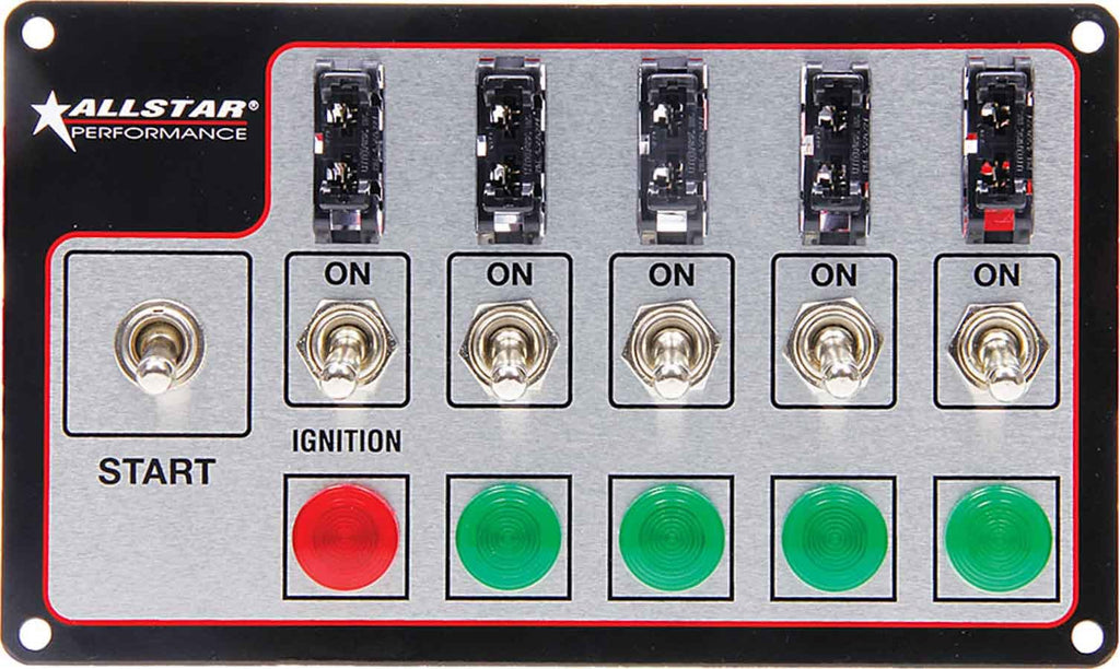 ALLSTAR PERFORMANCE 80138 - Fused Switch Panel  image