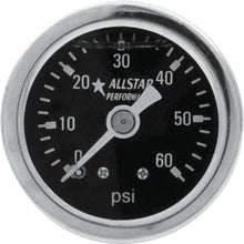 Load image into Gallery viewer, ALLSTAR PERFORMANCE 80204 - 1.5in Gauge 0-60 PSI Liquid Filled image