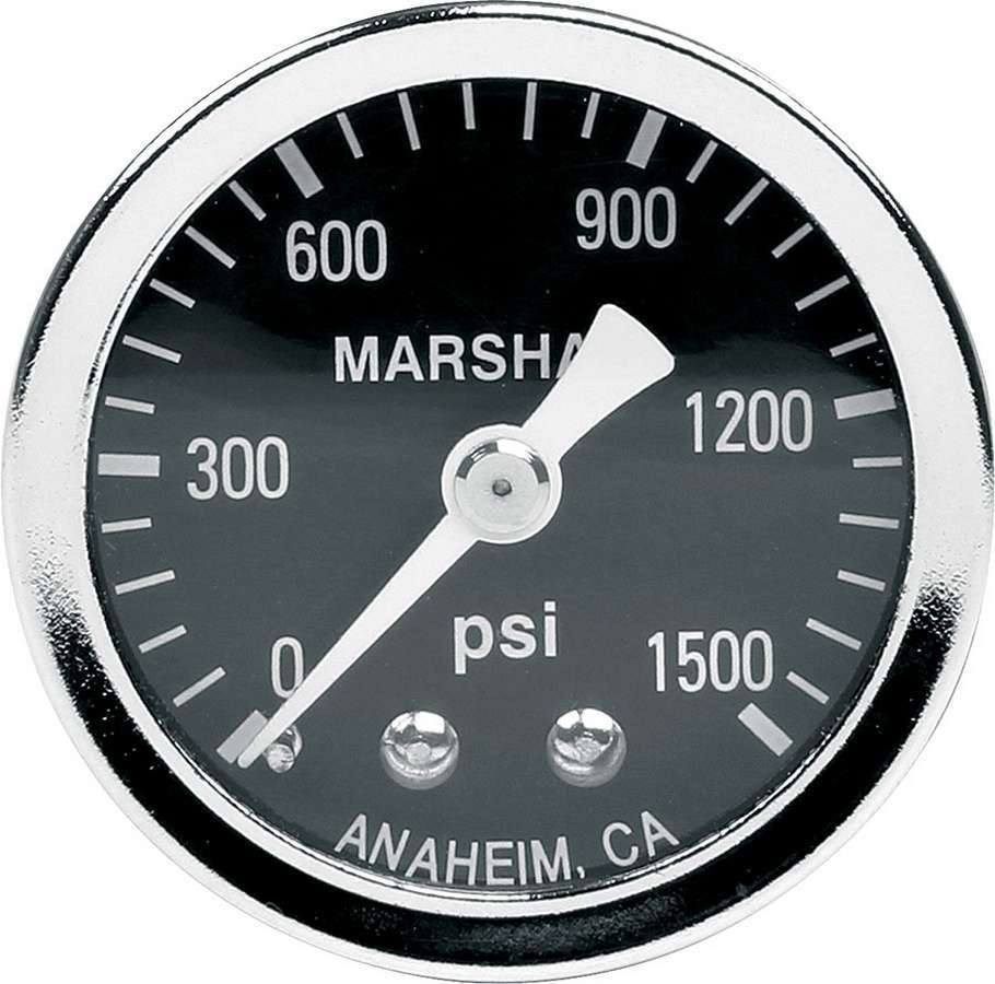 ALLSTAR PERFORMANCE 80218 - 1.5in Gauge 0-1500PSI Dry Type image