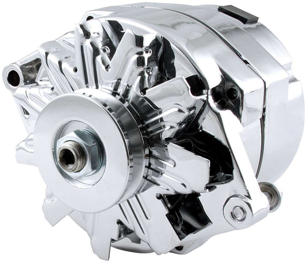 ALLSTAR PERFORMANCE 80505 - GM Alternator Chrome 100 Amp 1-Wire image