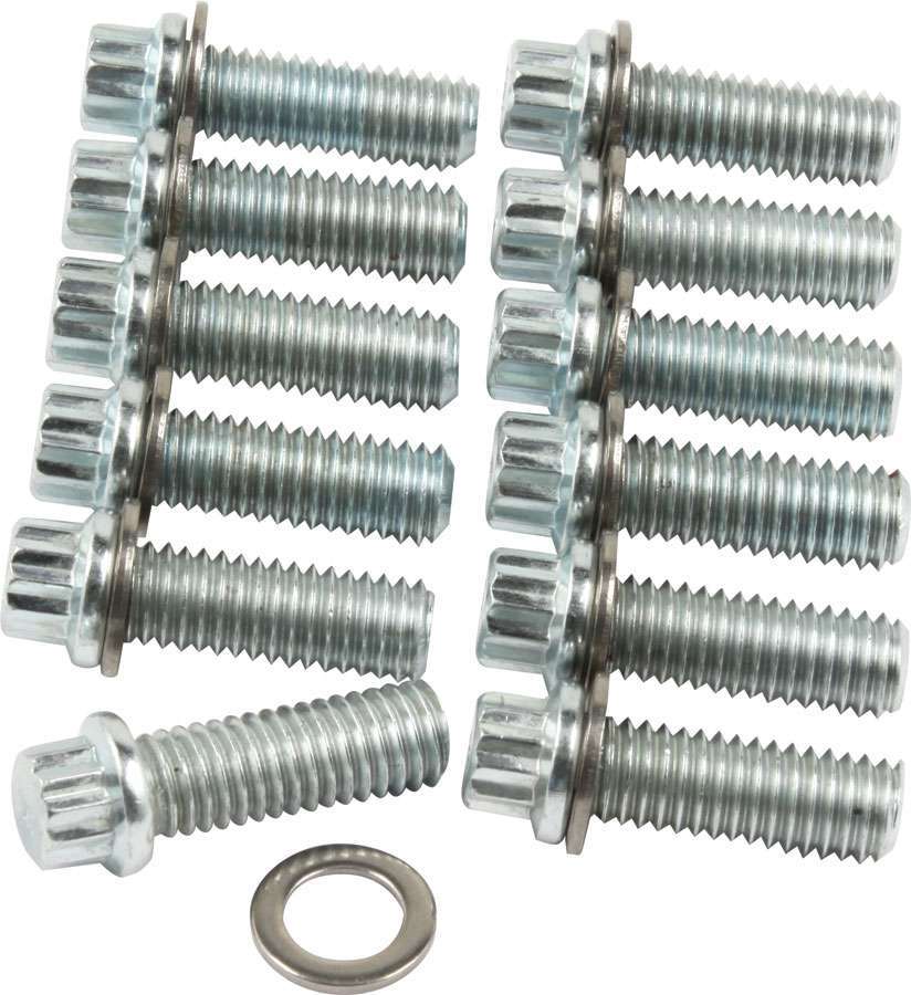 ALLSTAR PERFORMANCE 87010 - Intake Bolt Kit SBC 12PT 12pk image