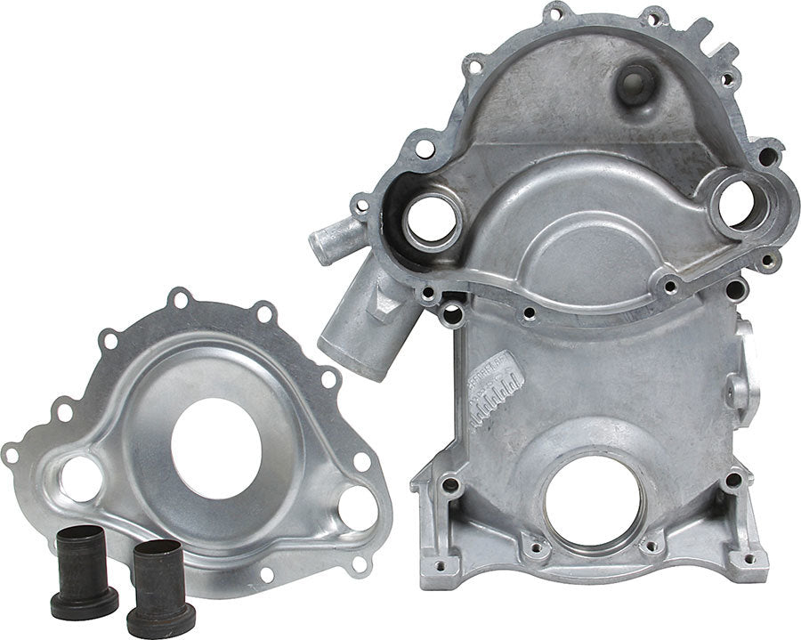 ALLSTAR PERFORMANCE 90019 - Timing Cover Pontiac V8 with Timing Marks image