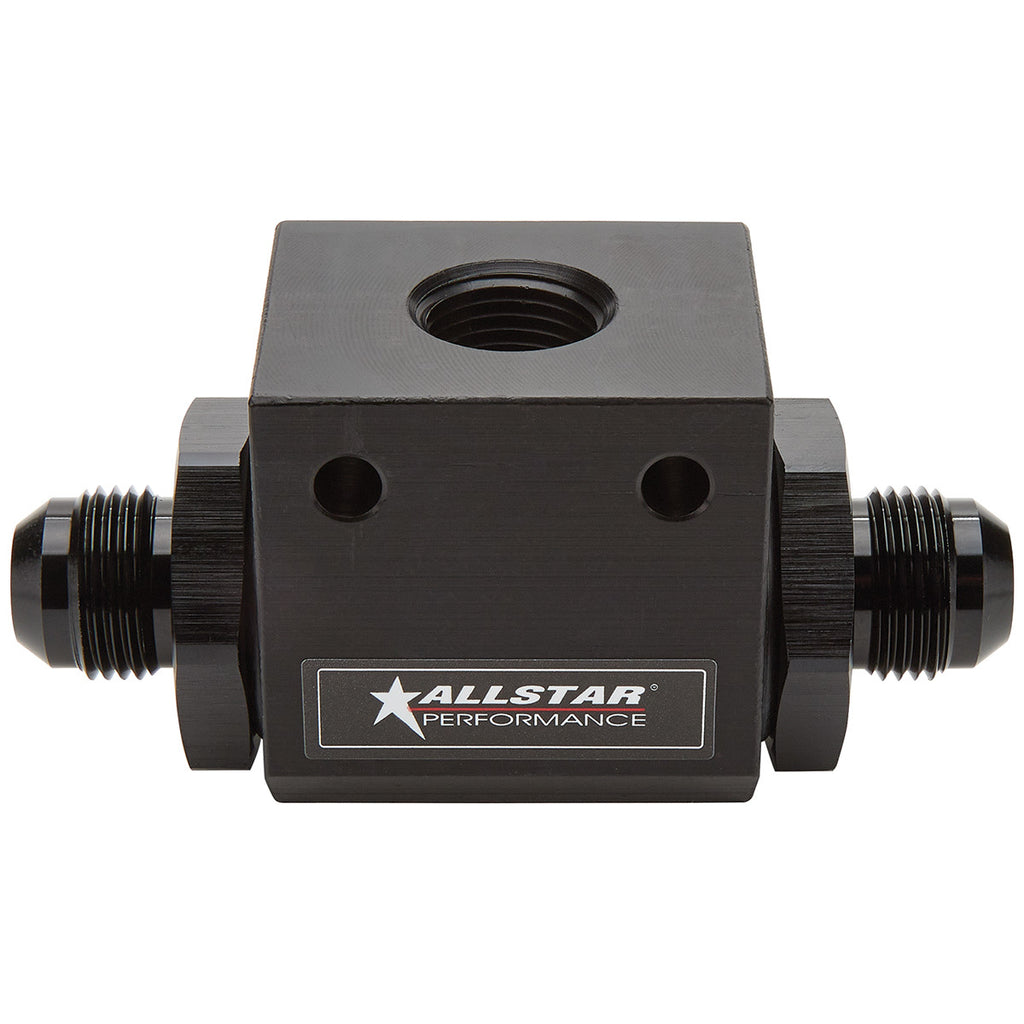 ALLSTAR PERFORMANCE 90040 - In-Line Oil Temp Tee 10AN image