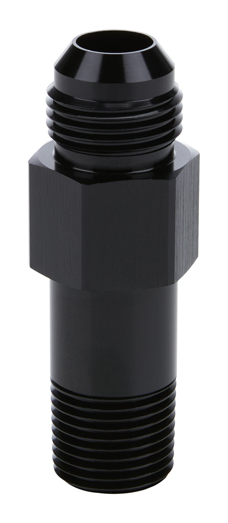 ALLSTAR PERFORMANCE 90043 - Oil Inlet Fitting 1/2NPT to -10 x 3in image