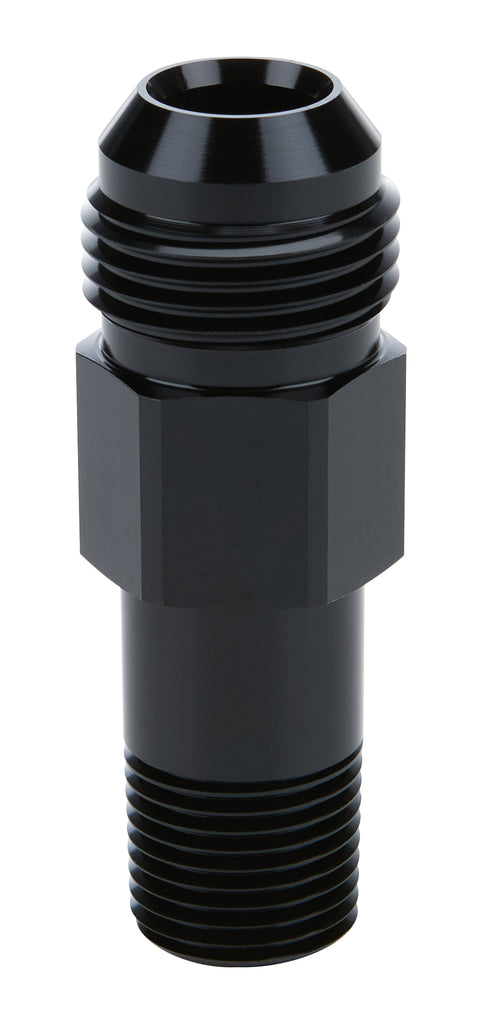 ALLSTAR PERFORMANCE 90044 - Oil Inlet Fitting 1/2NPT to -12 x 3in image