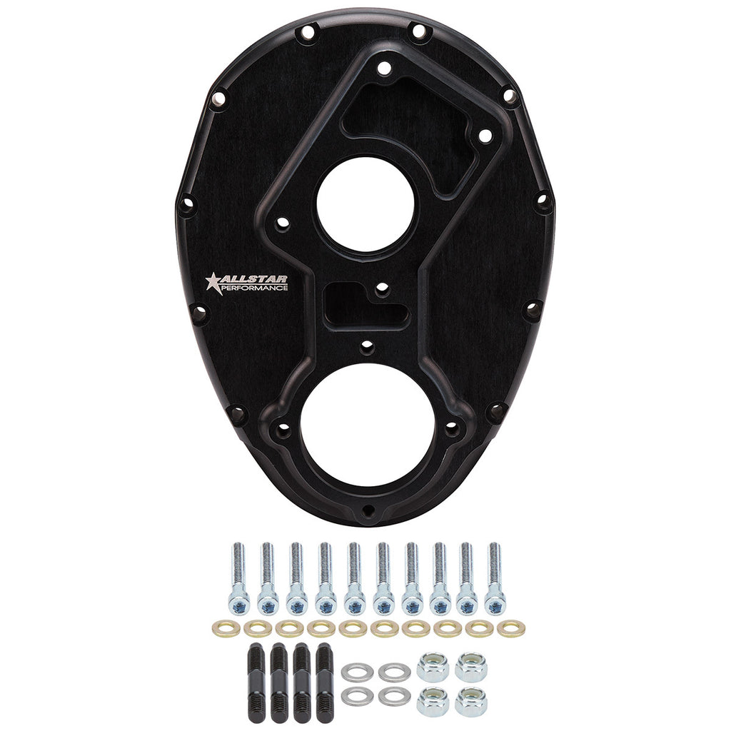ALLSTAR PERFORMANCE 90080 - Sprint Timing Cover Std Cam Billet image
