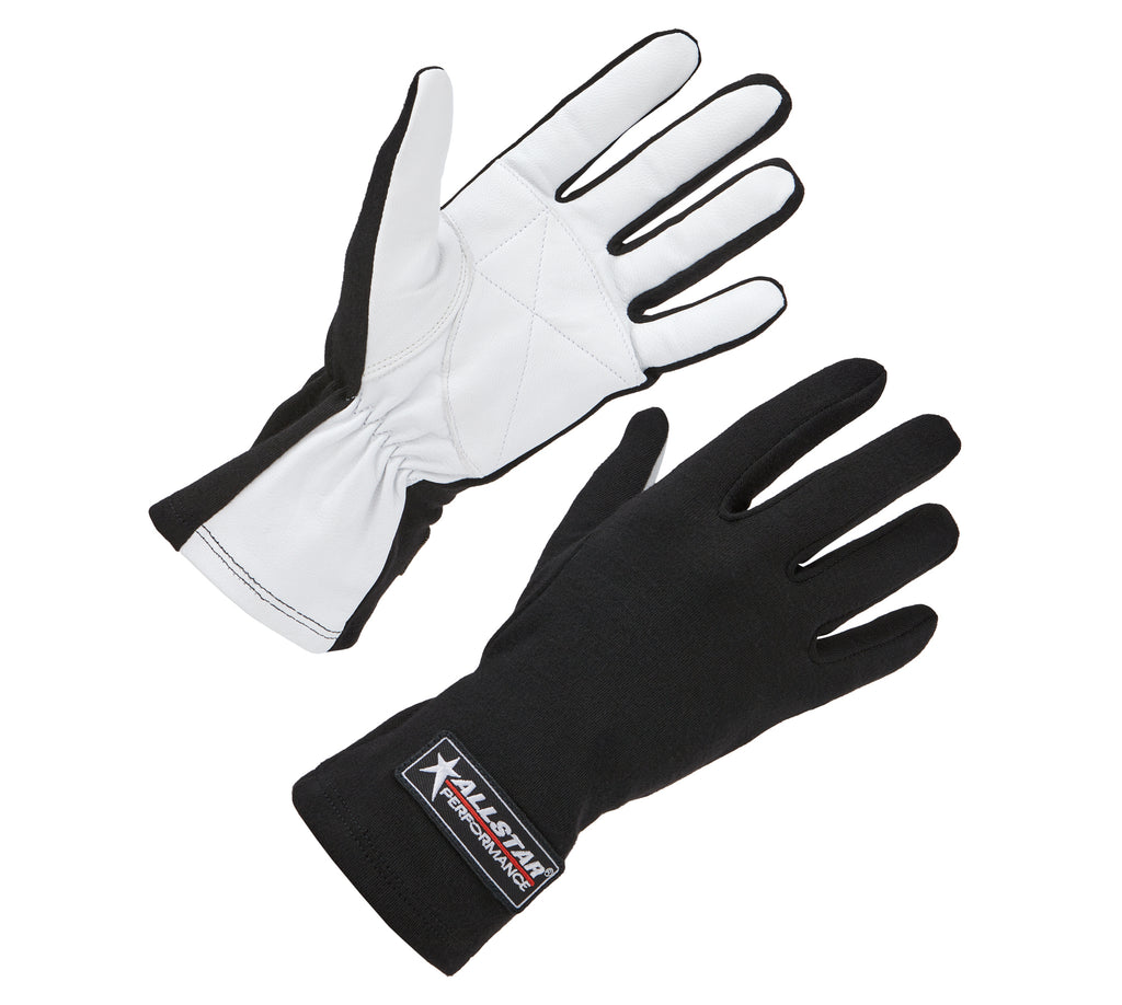 ALLSTAR PERFORMANCE 910011 - Driving Gloves Non-SFI S/L Black Small image