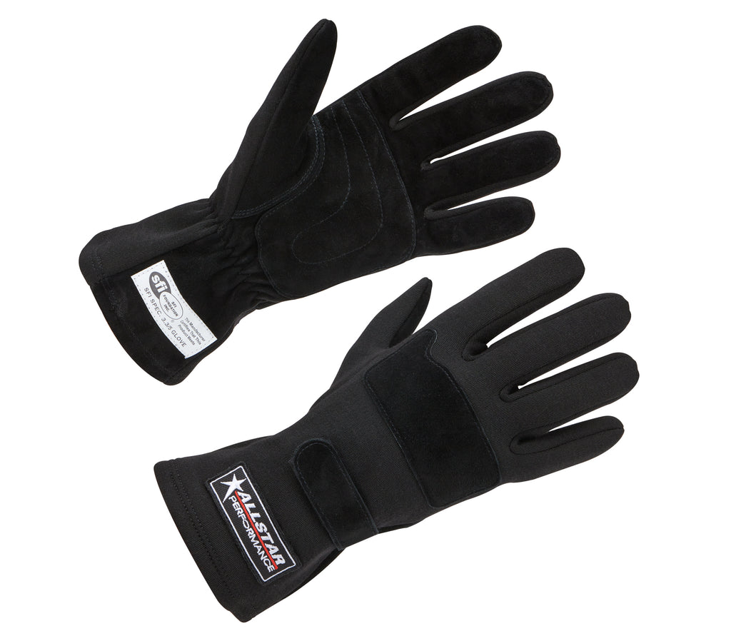 ALLSTAR PERFORMANCE 915011 - Driving Gloves SFI 3.3/5 D/L Black Small image