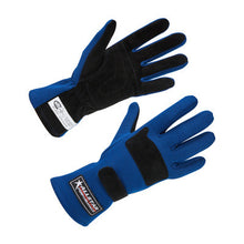 Load image into Gallery viewer, ALLSTAR PERFORMANCE 915025 - Driving Gloves SFI 3.3/5 D/L Blue X-Large image