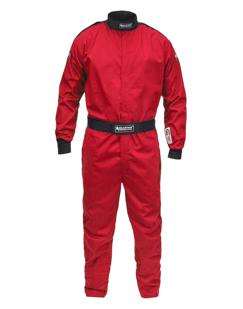 ALLSTAR PERFORMANCE 931076 - Driving Suit SFI 3.2A/1 S/L Red XX-Large image