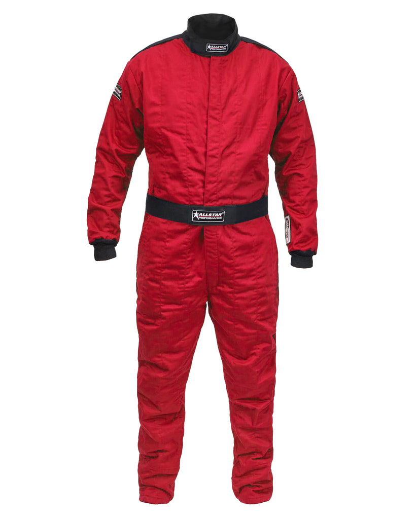 ALLSTAR PERFORMANCE 935073 - Driving Suit SFI 3.2A/5 M/L Red Medium Tall image