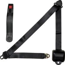 Load image into Gallery viewer, ALLSTAR PERFORMANCE 98115 - Seat Belt Retractable 3pt Black image