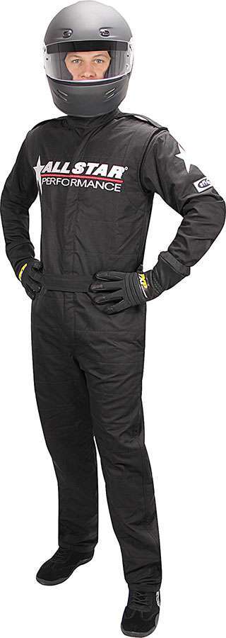 ALLSTAR PERFORMANCE 99850 - Allstar Race Suit Black Med Discontinued image