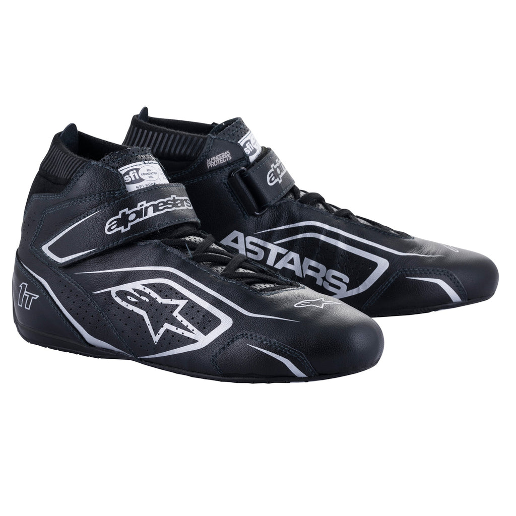 ALPINESTARS USA 2710122-119-10 - Shoe Tech-1T V3 Black / Silver Size 10 image