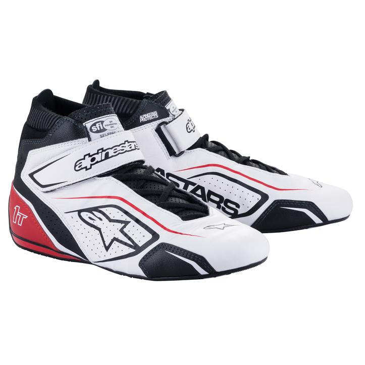 ALPINESTARS USA 2710122-213-10 - Shoe Tech-1T V3 White Black / Size 10 image