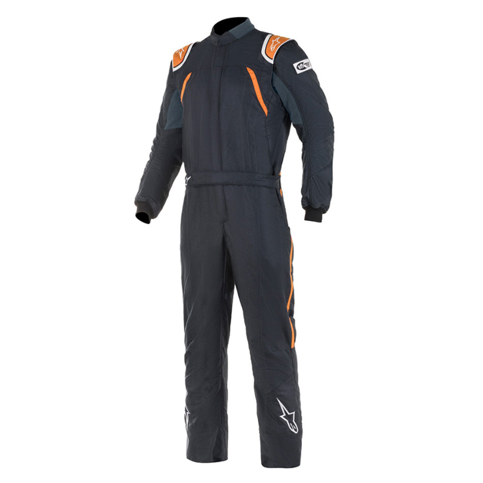 ALPINESTARS USA 3352119-156-60 - GP Pro Suit X-Large Black / Fluo Orang image