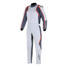 Load image into Gallery viewer, ALPINESTARS USA 3355121-1913-64 - Suit GP Race V2 Silver / gray Red XX-Lrg / 3X-Lrg image