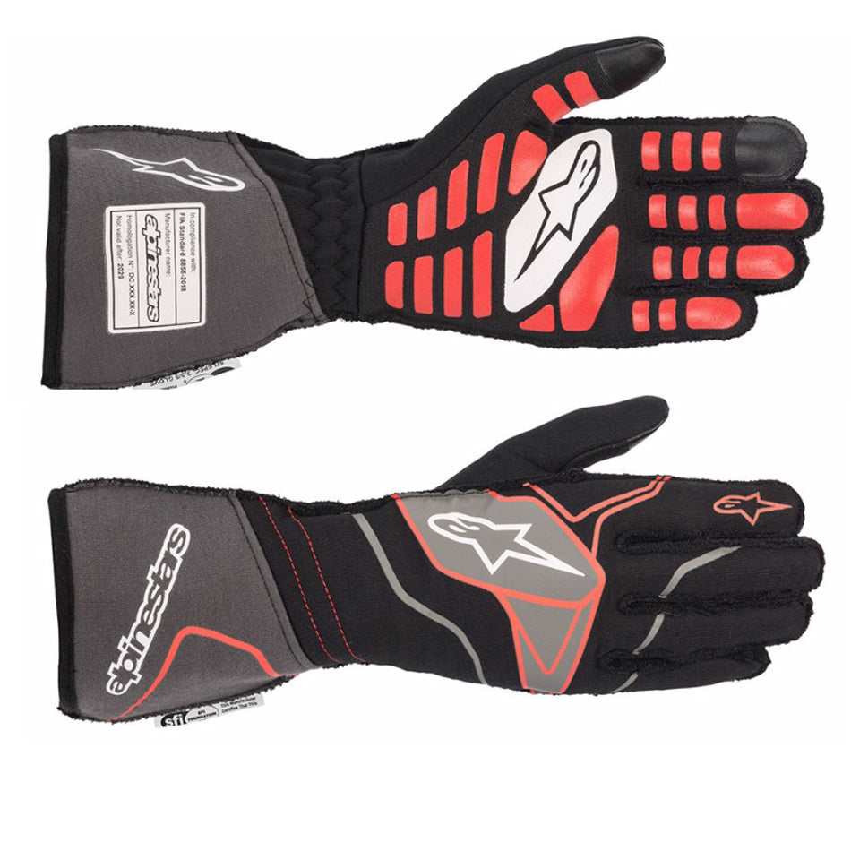 ALPINESTARS USA 3550320-1036-L - Tech-1 ZX Glove Large Black / Red image