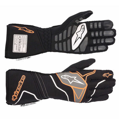 ALPINESTARS USA 3550323-156-2XL - Gloves Tech 1-ZX Black / Orange 2X-Large image