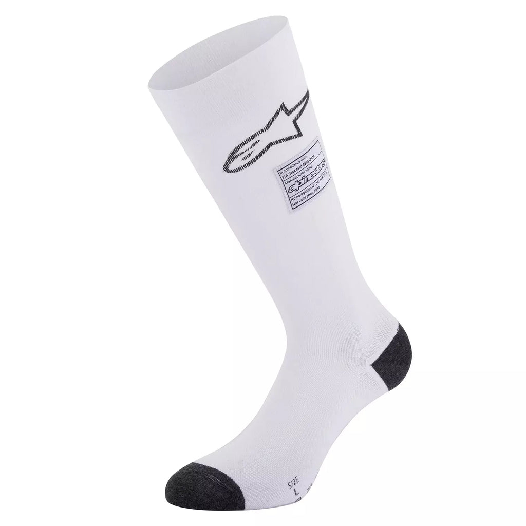 ALPINESTARS USA 4704323-20-S - Socks ZX V4 White Small  image
