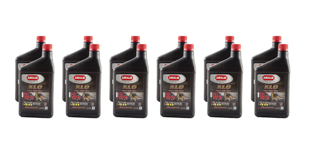 AMALIE 160-61746-56 - XLO Heavy Duty Fleet 40w Oil Case 12 x 1 Quart image