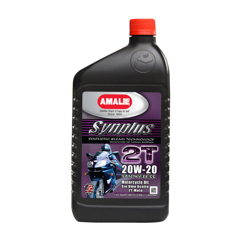 AMALIE 160-62796-56 - Synplus Blend 2T Motor cycle Oil Case 12 x 1Qt image